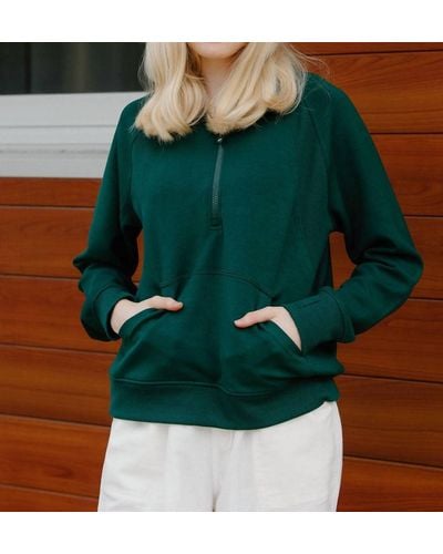 Thread & Supply Angie Sweatshirt - Green