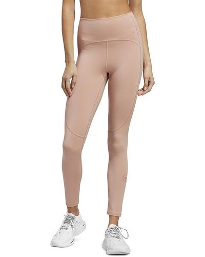 adidas Solid Knit Yoga Pants - Natural