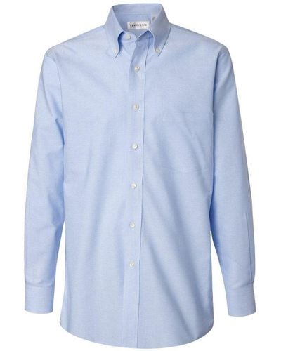 Van Heusen Pinpoint Oxford Shirt - Blue