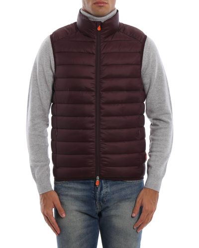 Save The Duck Puffer Vest - Purple