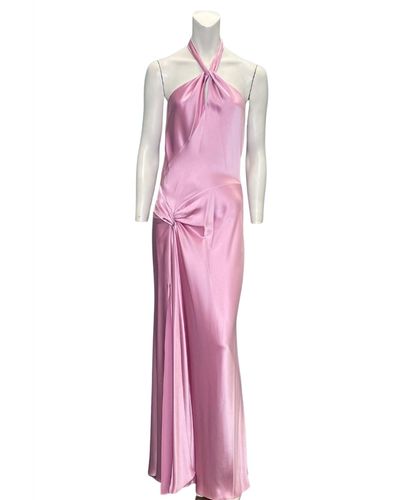 Issue New York Satin Gown - Pink