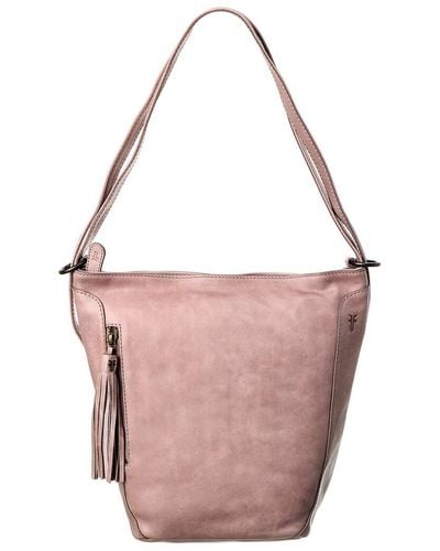Frye Brooke Convertible Leather Backpack - Pink