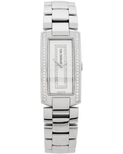 Raymond Weil Shine Diamond Watch With Interchangeable Strap - White