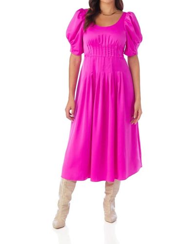 CROSBY BY MOLLIE BURCH Flagger Dress - Pink