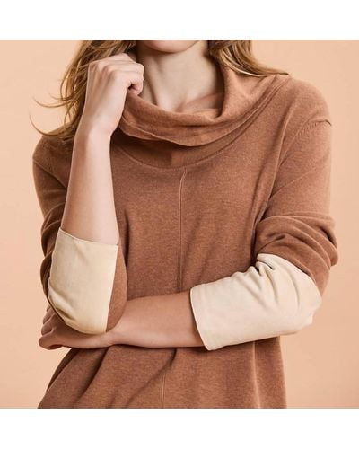 tyler boe Cotton Cashmere Everyday Tunic - Brown