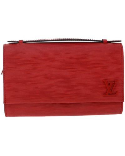 Louis Vuitton Cléry Leather Shoulder Bag (pre-owned) - Red