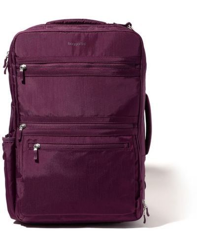 Baggallini Modern Convertible Travel Backpack - Purple