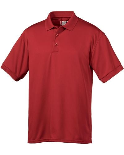 Clique Fairfax Polo Shirt - Red