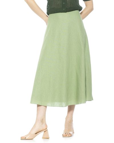 Alexia Admor Brilyn Skirt - Green