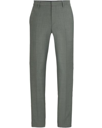 HUGO Slim-fit Pants - Gray