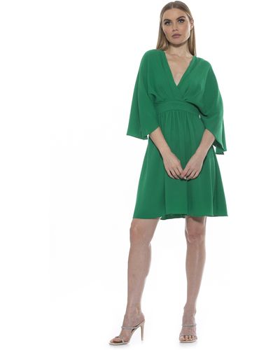 Alexia Admor Isla Mini Dress - Green