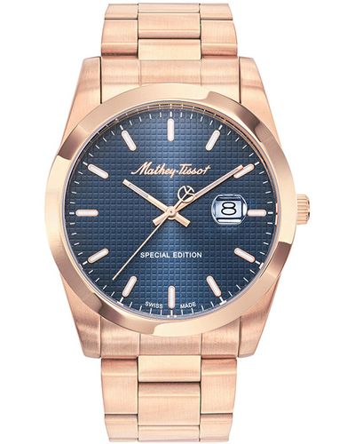 Mathey-Tissot Classic Blue Dial Watch