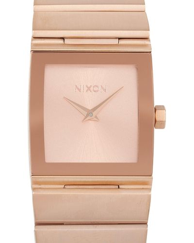 Nixon Lynx 23mm All Rose Gold Stainless Steel Watch A1092-897 - Natural