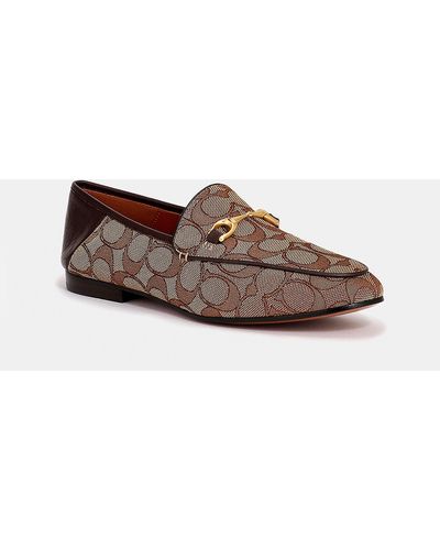 Coach haley sales loafer black