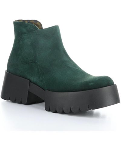 Fly London Endo Bootie - Green