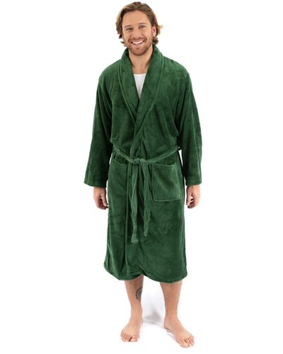 Leveret Fleece Robe - Green