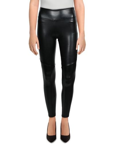 Lamade Croft High Waist Vegan Leather leggings - Black