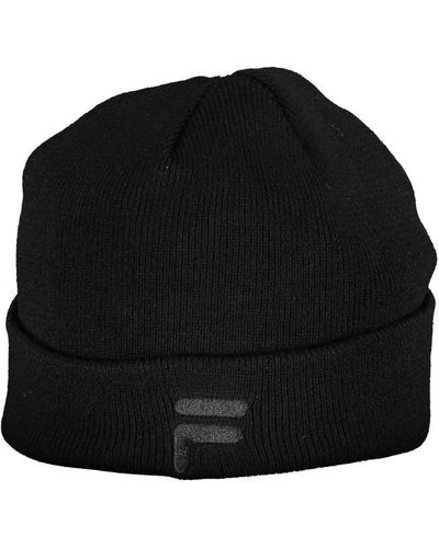 Fila Polyester Hats & Cap - Black