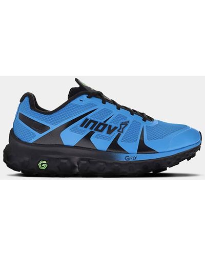Inov-8 Trailfly Ultra G 300 Max Trail Shoes In Blue/black