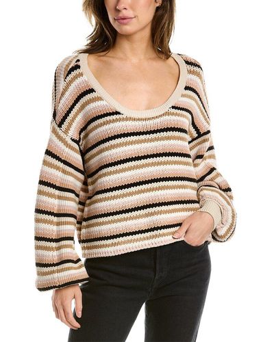 Saltwater Luxe Wool-blend Sweater - Black