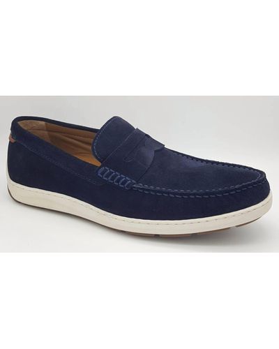 Trask Sheldon Sneaker Loafers - Blue