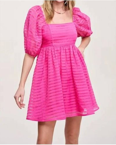 Fanco Confidently Cute Dress - Pink