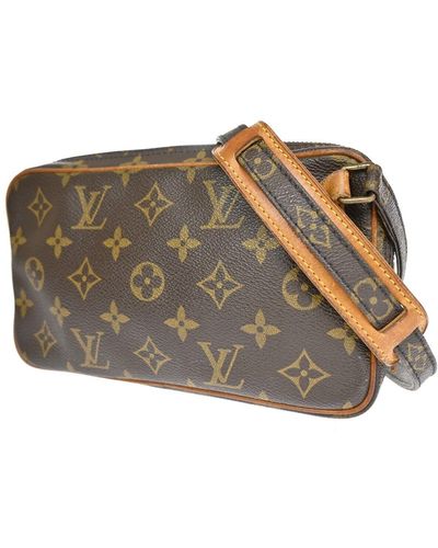 Louis Vuitton Marly Canvas Shoulder Bag (pre-owned) - Metallic