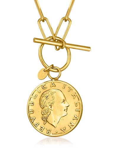 Italian gold pendants - 18k gold pendants – Jean Saade