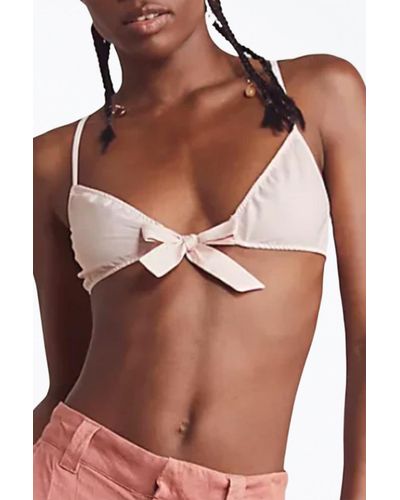 Only Hearts Marianne Organic Cotton Bralette - Brown