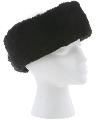 Cloud Nine Sheepskin Soft Headband - Black