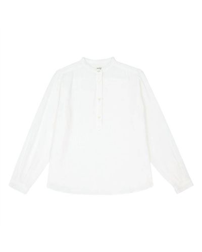 Hartford Cortex Woven Shirt - White