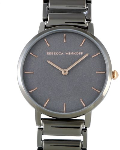 Rebecca Minkoff Major Gray Ion-plated Watch 2200261
