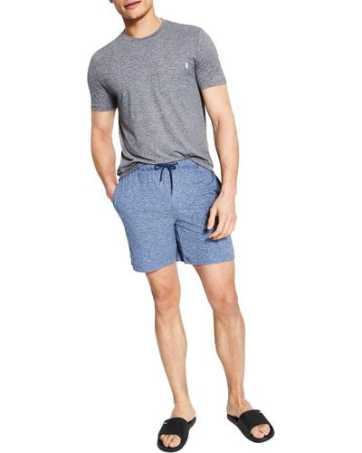 Alfani Comfy Sleepwear Shorts - Gray