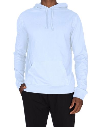 Unsimply Stitched Super Soft Pullover Hoodie - White
