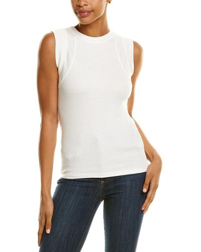 Grey State Audra Top - White