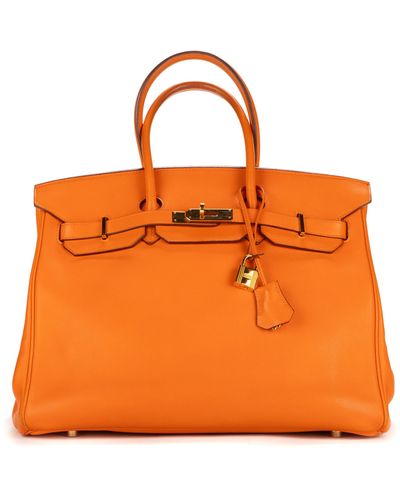 Hermès Birkin Retourne 35 - Orange