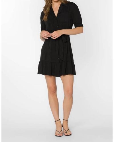 Velvet Heart Belva Mini Dress - Black