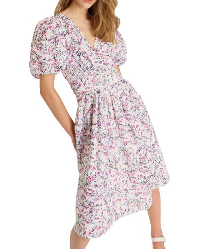 French Connection Floral Pleated Sundress - Multicolor