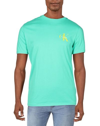 Calvin Klein Monogram This Is Love Graphic T-shirt - Green