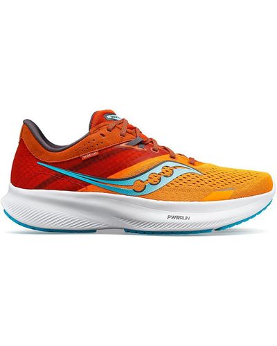 Saucony Ride 16 Fitness Lifestyle Casual And Fashion Sneakers - Orange