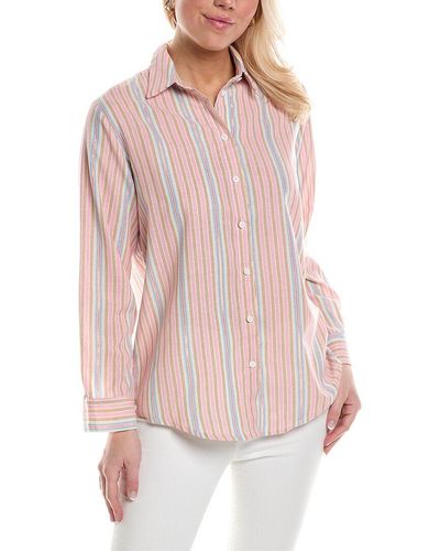 ANNA KAY Striped Shirt - Pink