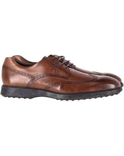 Tod's Lace-up Brogues - Brown