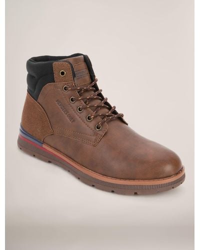 Members Only Aspen Fashion Boot - Brown