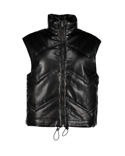 Bishop + Young Madison Quilted Vest - Black