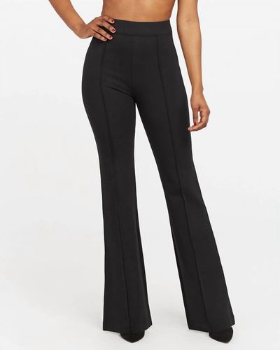 Spanx Perfect High Rise Flare Pants - Black