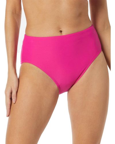 Coco Reef Contours Onyx High-waist Bikini Bottom - Pink