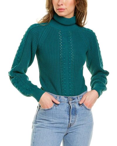 Only Hearts 3 Time Turtleneck Bodysuit - Green