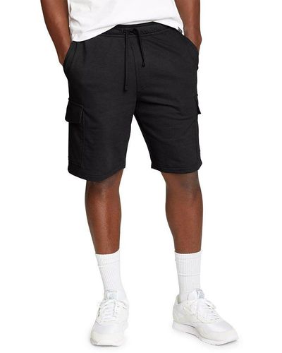 Eddie Bauer Everyday Fleece Cargo Shorts - Black