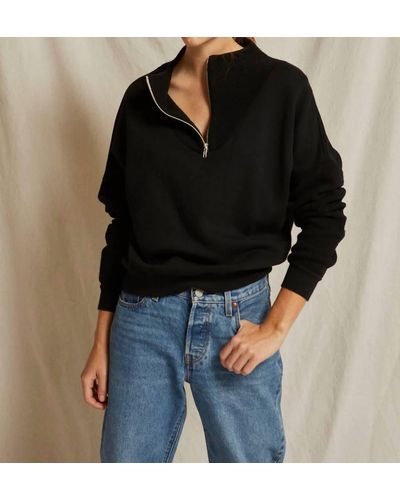 PERFECTWHITETEE Tyra Pullover Sweater - Black