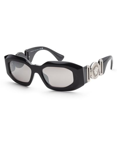 Versace 54mm Black Sunglasses Ve4425u-54226g-54 - White